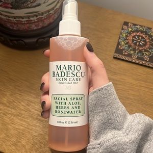 Mario Badescu Skin Care Facial Spray w/ Aloe, Herbs & Rosewater 8 oz Bottle New